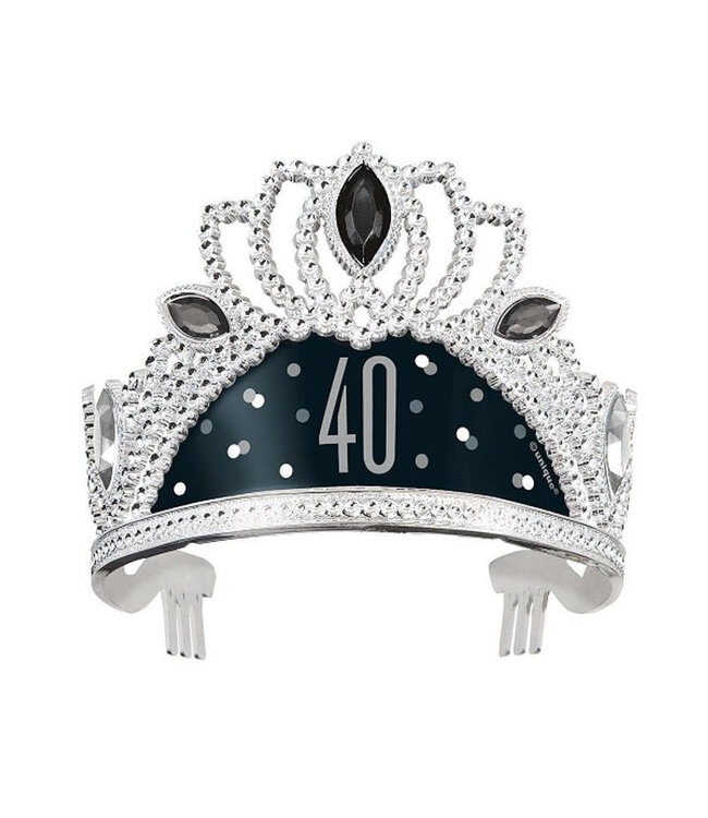 UNIQUE INDUSTRIES INC Tiara Glitz Black