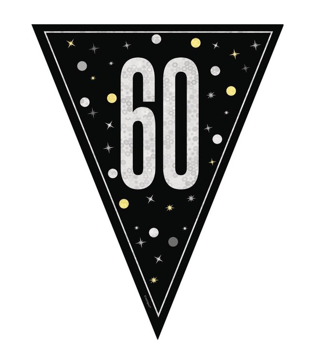 UNIQUE INDUSTRIES INC Glitz Flag Banner-9ft