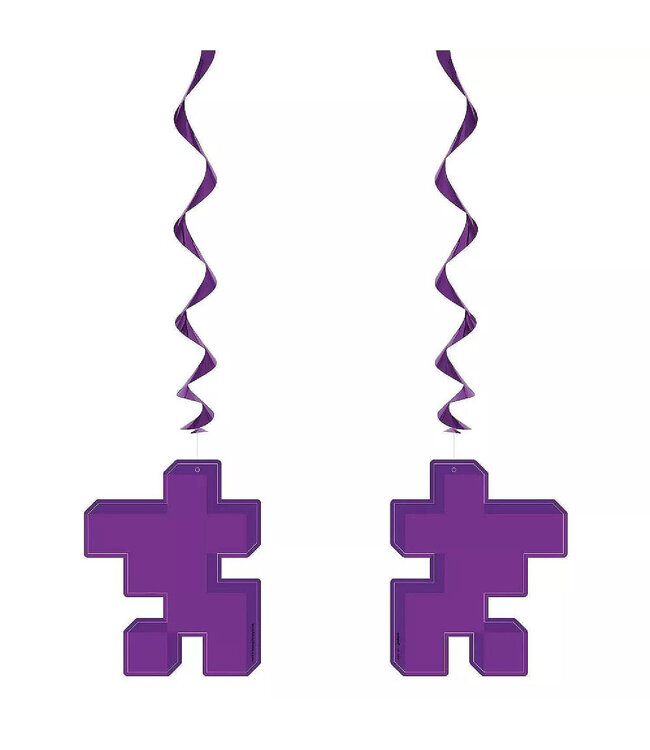 UNIQUE INDUSTRIES INC Minecraft Party Decoration Kit - 5pcs