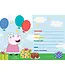 UNIQUE INDUSTRIES INC Peppa Pig Birthday Party Invitations - 8 Count