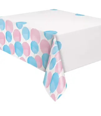 UNIQUE INDUSTRIES INC Gender Reveal Baby Shower Plastic Party Table Cover