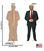 Cardboard Cutout of President Donald Trump Life-Size