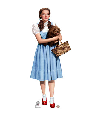 Life-size Dorothy and Toto Wizard of Oz Cardboard Cutout