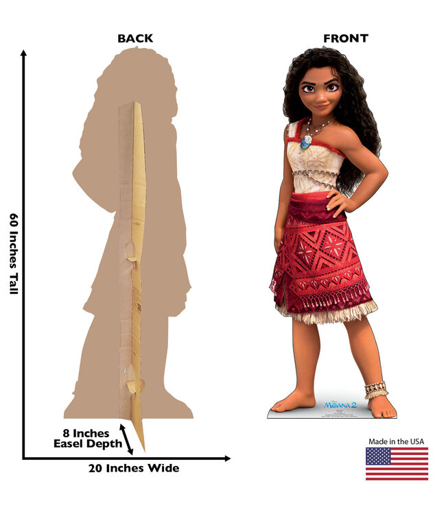 ADVANCED GRAPHICS INC. Moana Cardboard Cutout