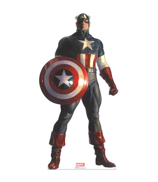 Life-size Cardboard Cutout Captain America Timeless