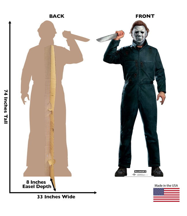 ADVANCED GRAPHICS INC. Life-size cardboard Cutout of Michael Myers