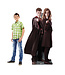 Life-size Harry Potter and Hermione Granger Cardboard Cutout