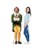 Life-size Excited Buddy Elf Cardboard Cutout Will Ferrell
