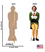 Life-size Excited Buddy Elf Cardboard Cutout Will Ferrell