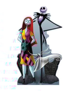Life-size Jack, Sally & Zero Cardboard Cutout