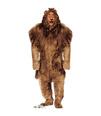 Life-size Cowardly Lion Wizard of Oz Cardboard Cutout