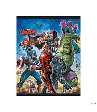 UNIQUE INDUSTRIES INC 7 1/2" x 11" Medium Marvel Comics The Avengers™ Plastic Goody Bags - 8 Pc.