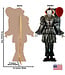 ADVANCED GRAPHICS INC. Pennywise with Balloon from IT Chapter 2 Cardboard Cutout