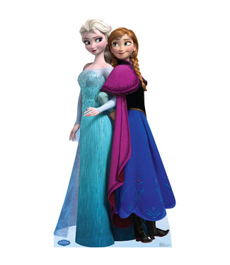 ADVANCED GRAPHICS INC. Life-size Elsa and Anna Disney's Frozen Cardboard Cutout