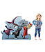 Life-size Lock, Shock & Barrel Cardboard Cutout