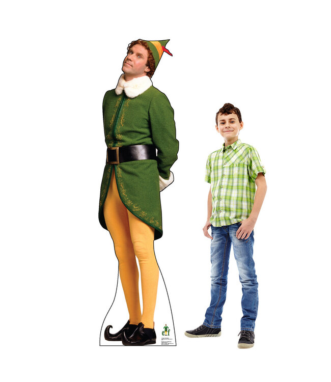 ADVANCED GRAPHICS INC. Life-size Concerned Buddy Elf Cardboard Cutout