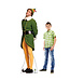 Life-size Concerned Buddy Elf Cardboard Cutout