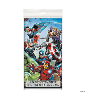 UNIQUE INDUSTRIES INC 54" x 84" Marvel Comics The Avengers™ Tablecloth