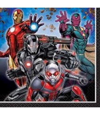 UNIQUE INDUSTRIES INC Marvel Comics The Avengers™ Beverage Napkins - 16 Pc.