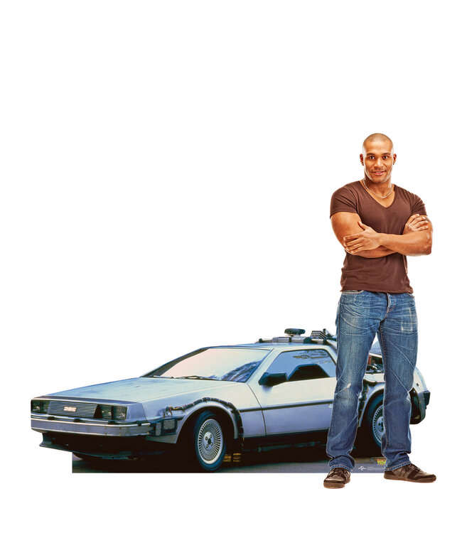 ADVANCED GRAPHICS INC. Cardboard Cutout DeLorean Back to the Future