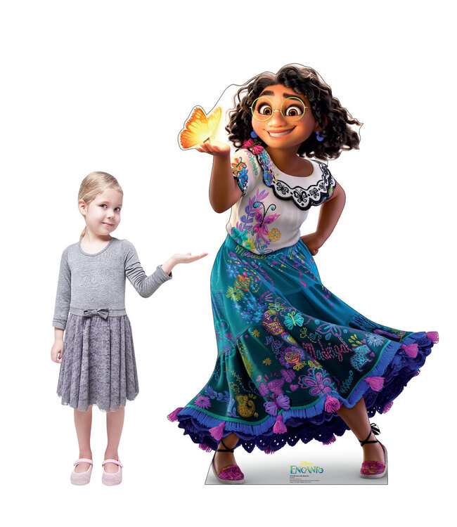 ADVANCED GRAPHICS INC. Life-size Mirabel with Butterfly Cardboard Cutout