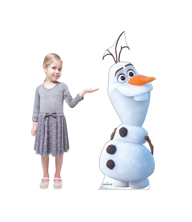 ADVANCED GRAPHICS INC. Life-Size Cardboard Cutout of Olaf Frozen 2