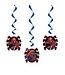 UNIQUE INDUSTRIES INC 26" Hanging Marvel’s Spider-Man™ Paper Swirl Decorations - 3 Pc.