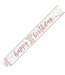 UNIQUE INDUSTRIES INC Rose Gold Glitz Birthday Banner-9ft