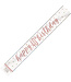 UNIQUE INDUSTRIES INC Rose Gold Glitz Birthday Banner-9ft