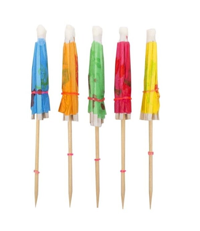 UNIQUE INDUSTRIES INC Cocktail Parasols Picks-144ct