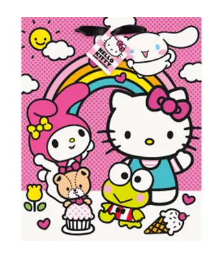 UNIQUE INDUSTRIES INC Hello Kitty and Friends Large Gift Bag
