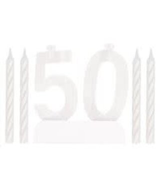 UNIQUE INDUSTRIES INC Light-Up Flashing 50 Shaped Plastic Candle Holder