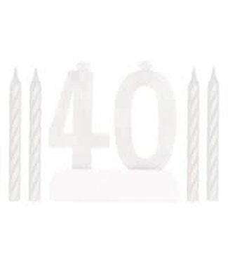 UNIQUE INDUSTRIES INC "40" FLASHING CANDLE HOLDER
