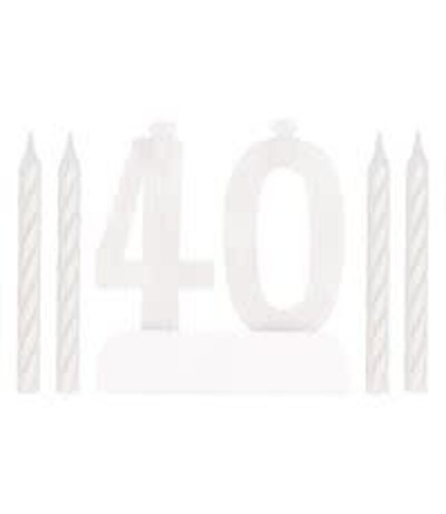 UNIQUE INDUSTRIES INC "40" FLASHING CANDLE HOLDER