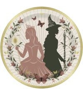 UNIQUE INDUSTRIES INC Wicked The Musical 9" Round Plates 8ct