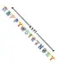Unique Industries Lilo and Stitch 'Happy Birthday' Multicolor Jointed Banner