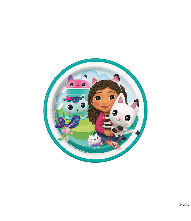 UNIQUE INDUSTRIES INC Gabby’s Dollhouse™ Party Paper Dessert Plates - 8 Ct.