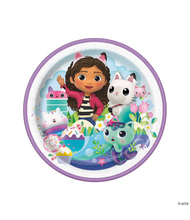 UNIQUE INDUSTRIES INC Gabby’s Dollhouse™ Party Paper Dinner Plates - 8 Ct.
