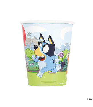 UNIQUE INDUSTRIES INC 9 oz. Bluey Party Disposable Paper Cups - 8 Ct.