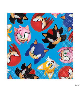 UNIQUE INDUSTRIES INC Sonic the Hedgehog™ Luncheon Napkins - 16 Count