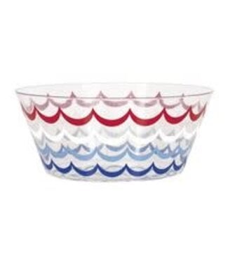 UNIQUE INDUSTRIES INC Patriotic Plastic Serving Bowl