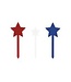 UNIQUE INDUSTRIES INC 12CT PICKS STARS PATRIOTIC