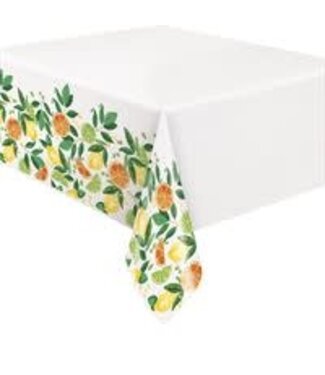 UNIQUE INDUSTRIES INC 54in X 84in Citrus Fruit Table Cover
