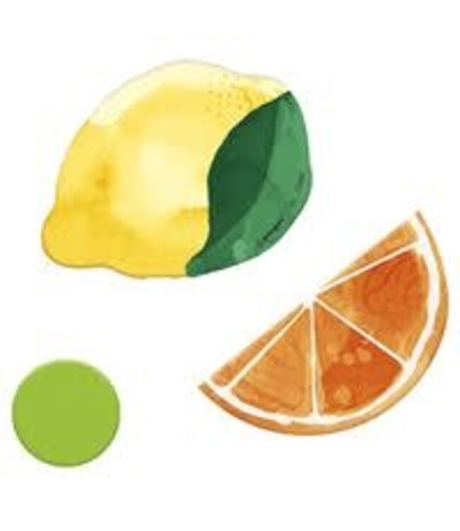 UNIQUE INDUSTRIES INC Citrus Fruit Table Scatter-36ct