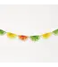 UNIQUE INDUSTRIES INC Citrus Fruit Paper Fan Garland-8ft