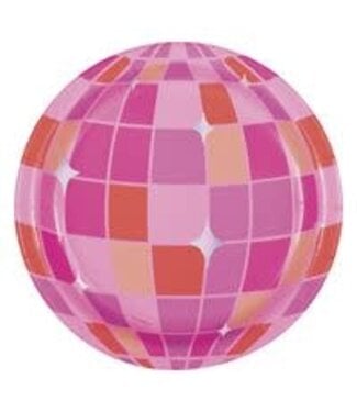 UNIQUE INDUSTRIES INC Summer Disco Plates-7in-8ct