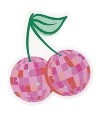 UNIQUE INDUSTRIES INC Summer Disco Shaped Cherry Napkins-16ct