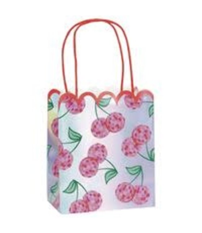 UNIQUE INDUSTRIES INC Summer Disco Cherry Favor Bags-3ct