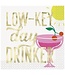 UNIQUE INDUSTRIES INC Low-Key Day Drinker Beverage Napkins-16ct