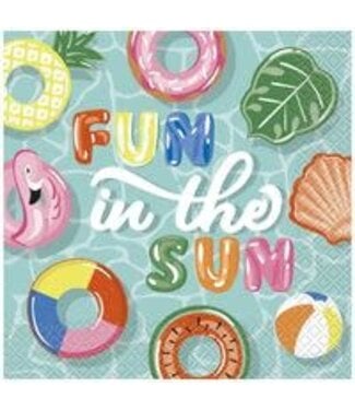 Unique Industries Summer Fun Luncheon Napkins-16ct